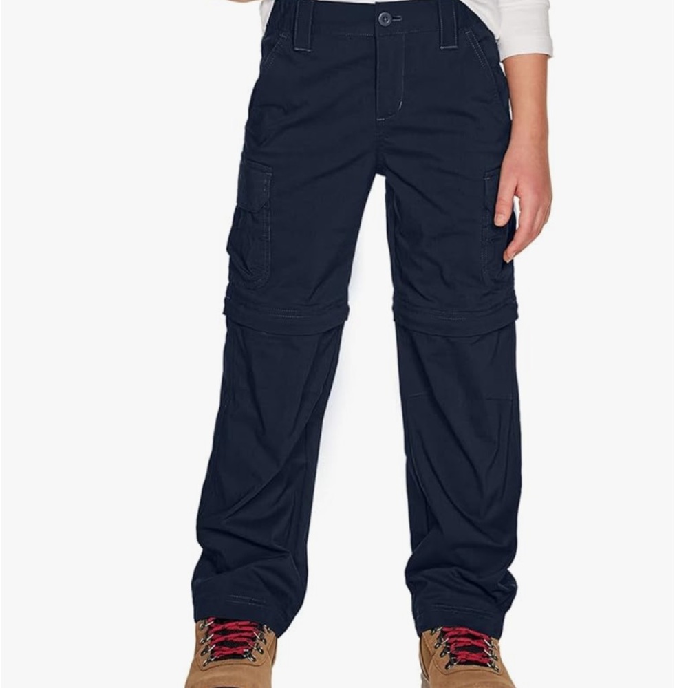 Kids Dark Blue Adventure Cargo Pants